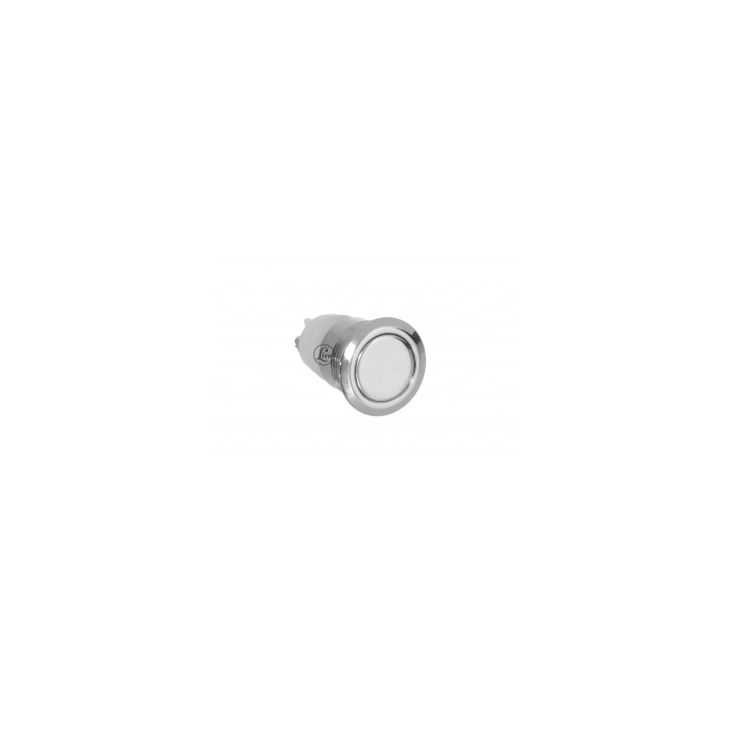 Communication de porte et contrôle d'accès - Lira - Bouton Anti Vandale IP66 Laiton Chromé - L258E