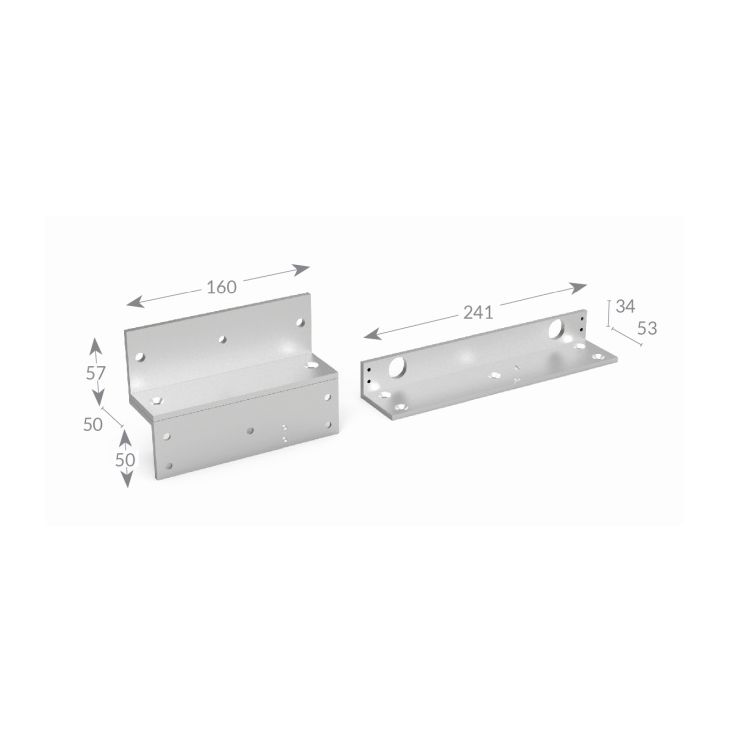 Communication de porte et contrôle d'accès - Openers and closers - Basic Magnet.Z Support (Pour MEX 400/430/600) 3 units - MBAX300