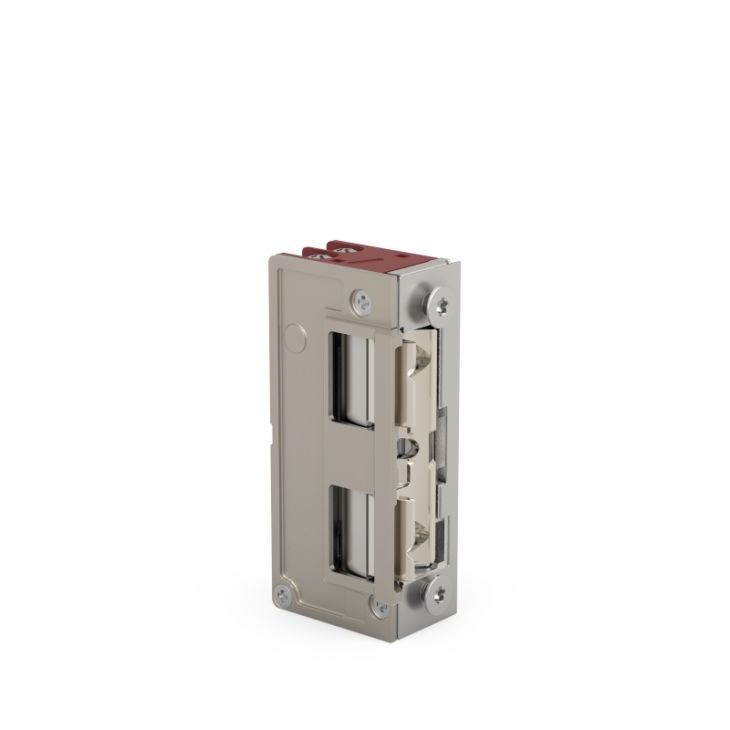 Communication de porte et contrôle d'accès - Openers and closers - Série 5U - Serrure électrique fonctionnement inverse (10-24V AC/DC- 12V DC 100%) avec guide du pêne - OC5014