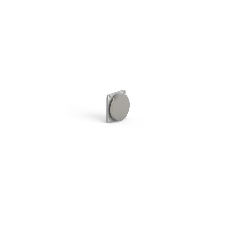 Deurcommunicatie en toegangscontrole - Openers and closers - Serie DHC- Tegenplaat 60x60x15mm inox - OCDH009