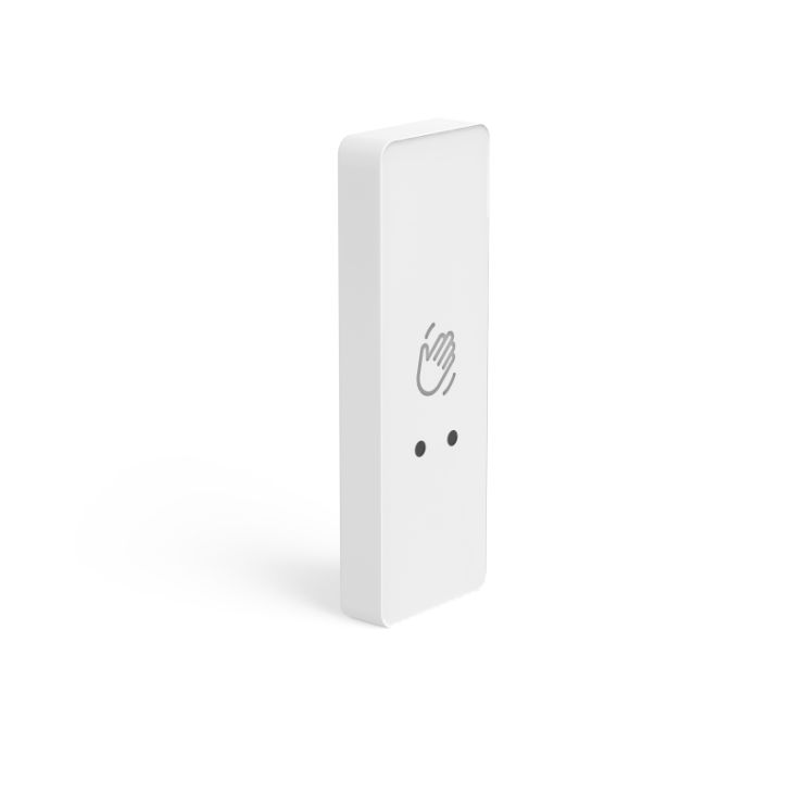 Communication de porte et contrôle d'accès - Openers and closers - Bouton sans contact avec capteur infrarouge - blanc - OCTP004