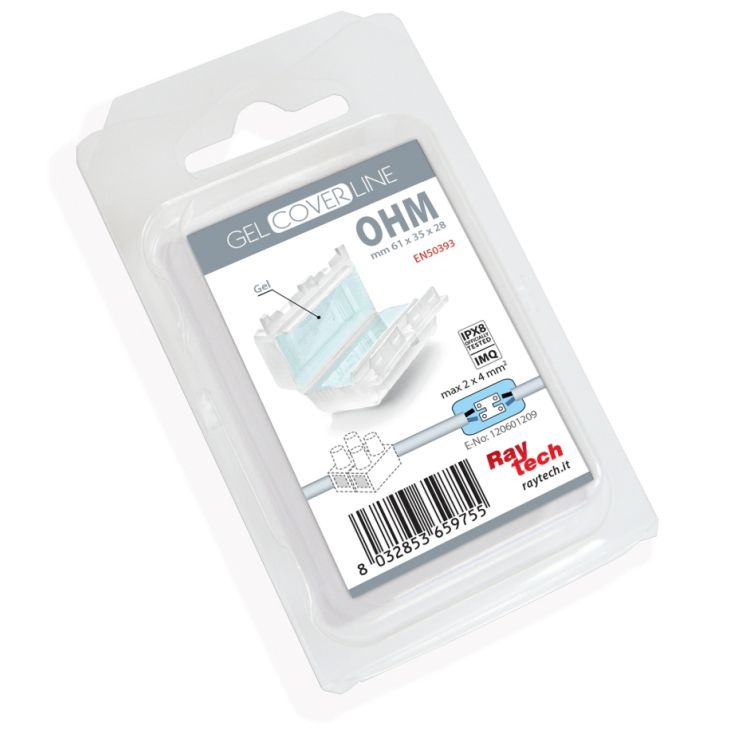 Matériel d'installation - Raytech - OHM Gel Cover line IPX8/IMQ (1 pc) - OHM