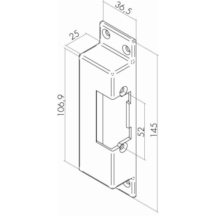 Communication de porte et contrôle d'accès - Openers and closers - Box Gris Appar. 84 - O&C84