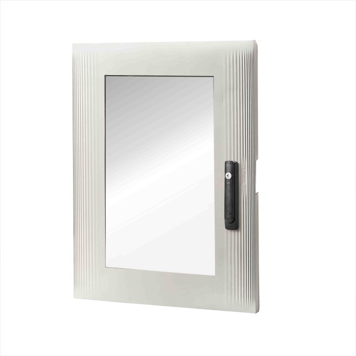 Matériel d'installation - Famatel - Porte de rechange (transparente) pour armoire murale en polyester XXL 3P - P-49168-T-3P