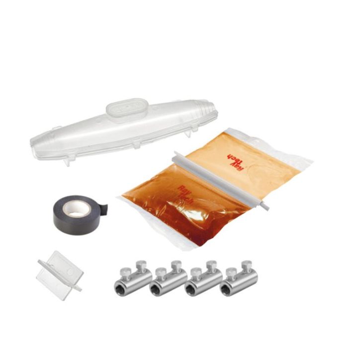 Matériel d'installation - Raytech - Raycast L35-RP/16 Joint droit + Connecteurs à rupture prédéterminée. - RAYCASTL35RP16