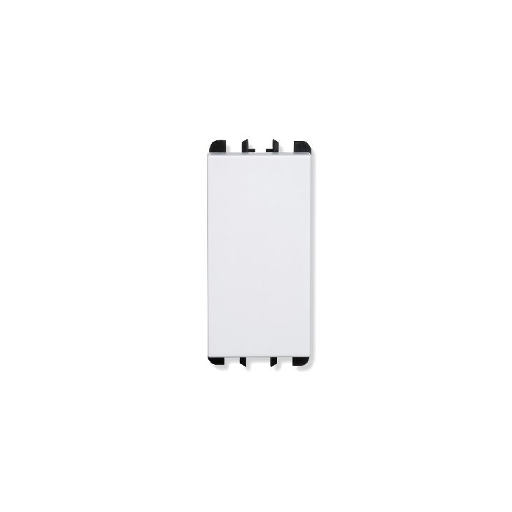Standaard - Unipolar schakelaar schroefloze aansl.10A, 1 mod, wit - SU10001B