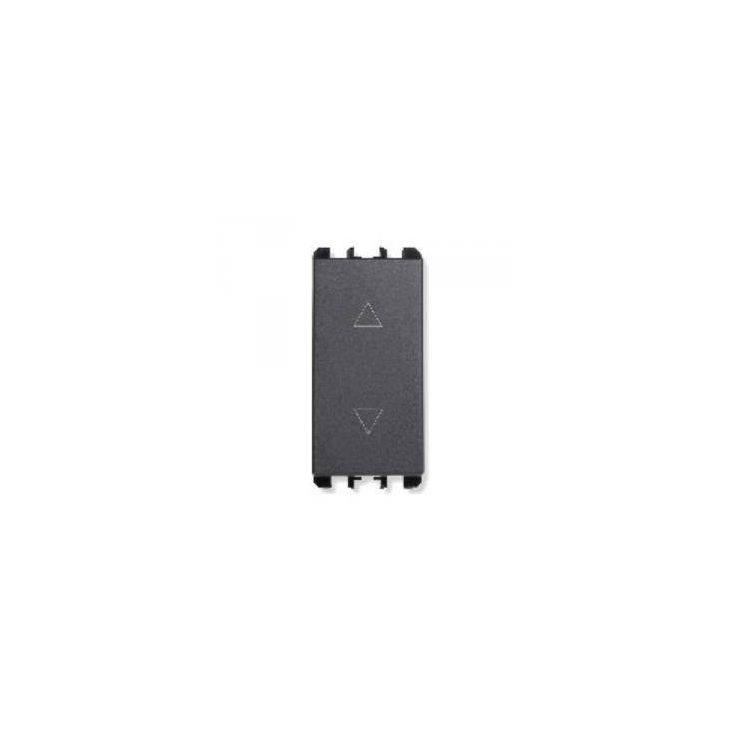 Standaard - 3 standen schakelaar , 10A 1mod, antraciet - SU10140