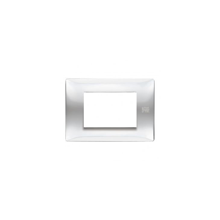 Standard - Flexa plaque technopolymère 3 mod. inox polis - SU11803IL
