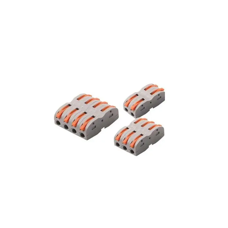 Installatiemateriaal - Raytech - RAYBLOCK B5 verbindingsklem met hendels  5 x 0.34 tot 4 mm2 (pack 18 Stk.) - RAYBLOCKB5