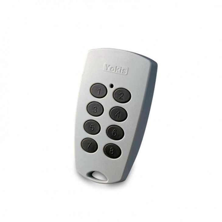 Smart home en building - TLC8CP Afstandsbediening-sleutelhanger met 8 knoppen - TLC8CP
