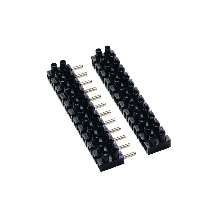 Matériel d'installation - Barrette de connection 12P 2,5mm² 100°C - W1609