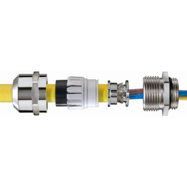Matériel d&#039;installation - Wiska - MMSKV 16 EMV-Z/Ni - CEM presse-étoupe en laiton M16 - 10065129