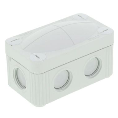 Installatiemateriaal - Wiska - COMBI 206 LG - Aansluitdoos 1,5mm² (RAL 7035) - 10109569