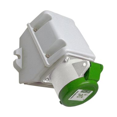 Fiches, interrupteurs et prises de courant - Walther Werke - NORVO Prise murale 16A 3P 42V 4h IP44 - 10142
