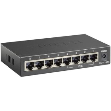 Communication de porte et contrôle d&#039;accès - Urmet - Switch avec 8 porten , 5 PoE - 1039/44
