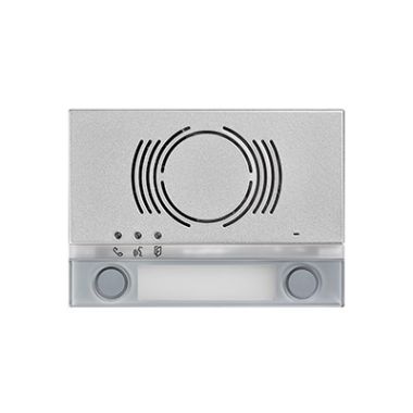 Deurcommunicatie en toegangscontrole - Urmet - Alpha front mod. audio 2 dk grijs - 1168/132G