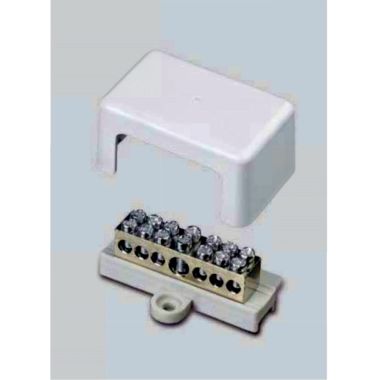 Matériel d&#039;installation - Werit - Rail de compensation de potentiel 1x2.5 - 25mm² 6x1.5-10mm² - 117-12430000-00