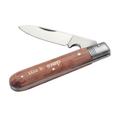 Outils et protection - Cimco - Couteaux d&#039;electriciens 2241 manche en bois - 120052
