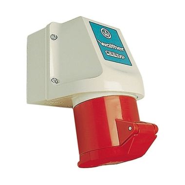 Stekkers, schakelaars en stopcontacten - Walther Werke - Wandstopcontact 32A 5P 400V 6h IP44 - 131SL