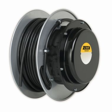 Werf- en werkplaatsmateriaal - Zeca - Haspel 4x4,0 mm² 38+2m 32A H07RNF - 1732RNF