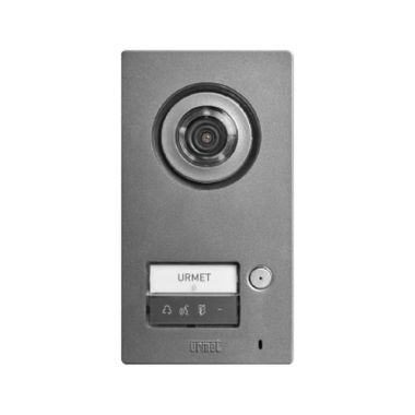 Deurcommunicatie en toegangscontrole - Urmet - 2Voice Mikra2 deurpost AV 1 drukknop,IP55/IK07 - 1784/1