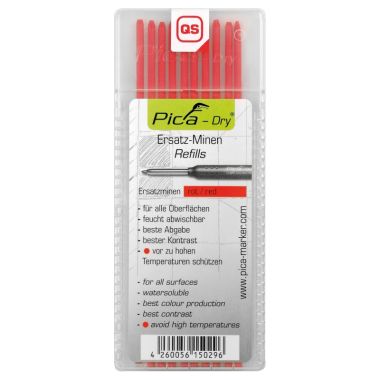 Outils et protection - Cimco - Pen marquer (10) rouge pour 212151 - 212157