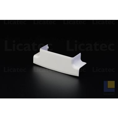 Installatiemateriaal - Licatec - CK 40 Aftakkingsstuk 120x40 mm RAL9010 - 2185