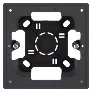 Fiches, interrupteurs et prises de courant - Simon - S24 Boîte apparent 1 module, dimensions : 85x85 mm, couleur: graphite - 2400751-038