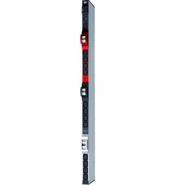 Électrification des bureaux et gestion des câbles - Bachmann - ALU 1U 12xC19 6xLS alimentation 3m contrôlée - 329.605