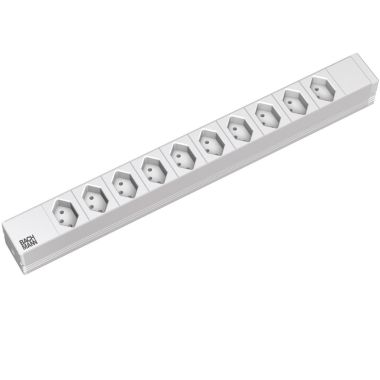 Électrification des bureaux et gestion des câbles - Bachmann - 19 1U 10xCH power 2m CH - 333.807