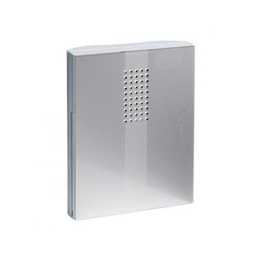 Deurcommunicatie en toegangscontrole - Grothe - CROMA 50 SI gong wit/zilver - 8-12 V AC of potentiaalvrij - 43154