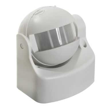 Smart home en building - Schwabe - Infrarood bewegingsmelder 180° detectiehoek, wit - 43801