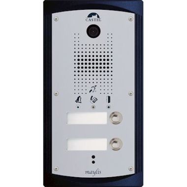 Deurcommunicatie en toegangscontrole - Castel - Bijkomende Maylis post audio / video 2 drukknoppen conform d - 440.8600
