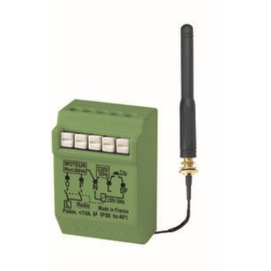 Maison et bâtiment intelligents - Yokis - MVR500ERPX - Commande de volets roulants sans fil avec antenne externe 500W (encastrée) - 5454468