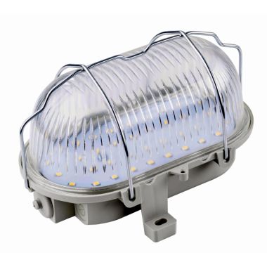 Éclairage - Schwabe - Hublot Led Gris 5W IP44 3000K - 56750