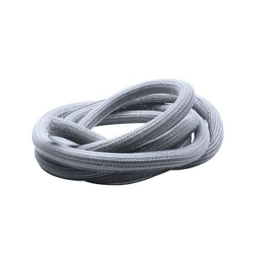Kantoor elektrificatie en kabelmanagement - Bachmann - Kabelkous gewoven, 20mm, rol 25m, zilvergrijs - 61.45.071