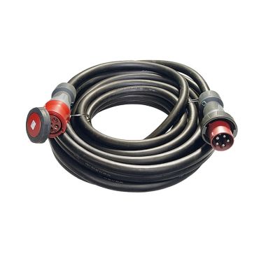 Stekkers, schakelaars en stopcontacten - Schwabe - CEE-verlengkabel 125A, 50m H07RN-F5G35 400V - 61081