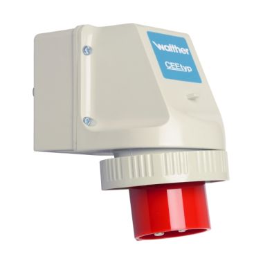 Stekkers, schakelaars en stopcontacten - Walther Werke - CEE Toestelstekker 32A 4P 380 - 638406