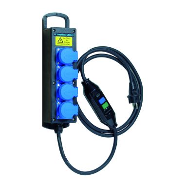 Werf- en werkplaatsmateriaal - Walther Werke - Draagbare massief rubberen stekkerdoos - 6400011A