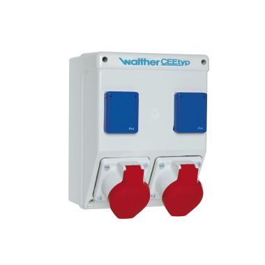 Werf- en werkplaatsmateriaal - Walther Werke - Kunststoff stopcontact combinatie - 6910201