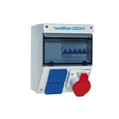 Werf- en werkplaatsmateriaal - Walther Werke - Kunststoff stopcontact combinatie - 6920108