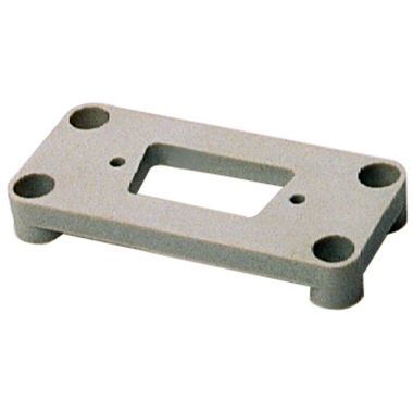Fiches, interrupteurs et prises de courant - Walther Werke - Adapterplatte A10 für Kontakteinsâ€žtze - 700678