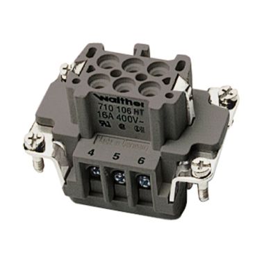 Fiches, interrupteurs et prises de courant - Walther Werke - PROCON INTERIEUR FEMELLE BH - 710106HT
