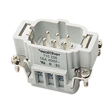 Fiches, interrupteurs et prises de courant - Walther Werke - PROCON INTERIEUR MÂ¶LE B 6P - 710206