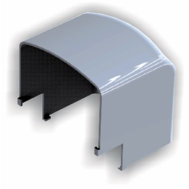 Matériel d&#039;installation - Famatel - Coude Extérieur 40x70mm - 71820