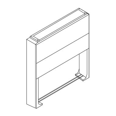 Matériel pour le chantier et l&#039;atelier - Walther Werke - Kunststoffsockel 900 mm hoch - 82909000