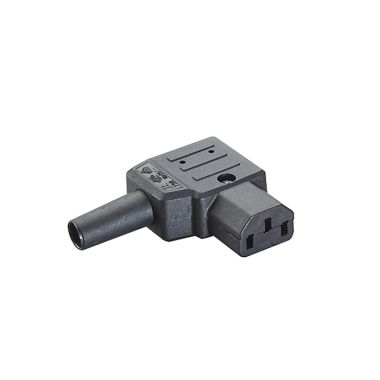 Stekkers, schakelaars en stopcontacten - Bachmann - Toestelstekker CEE Typ 790 70° C20 - 915.173