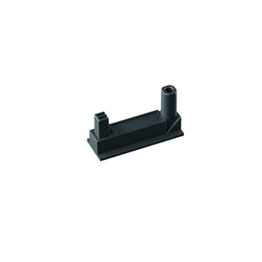 Kantoor elektrificatie en kabelmanagement - Bachmann - DESK2 Zelfklevende Basis-Set Inox look - 918.111
