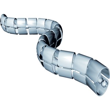 Kantoor elektrificatie en kabelmanagement - Bachmann - Cable management Premium zilver - 930.050