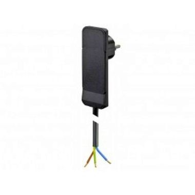 Fiches, interrupteurs et prises de courant - Bachmann - FICHE PLATE avec prise type Allemagne CEE 7/7 (UTE compact) - 933.003